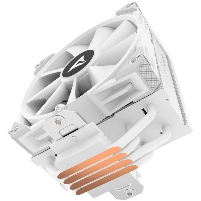 Sharkoon A40 Refrigerador de Aire para CPU RGB Blanco - Ventilador de 12 cm, 500-1800 RPM, 121.55 m³/h, TDP 230W 10 Sharkoon A40 Refrigerador de Aire para CPU RGB Blanco - Ventilador de 12 cm, 500-1800 RPM, 121.55 m³/h, TDP 230W 10