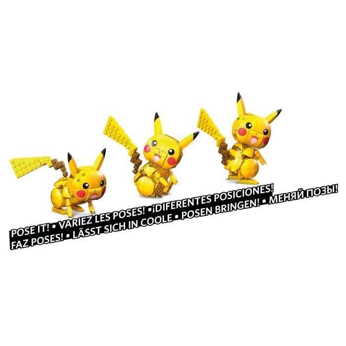 MEGA CONSTRUX Pokémon Pikachu para construir 10 cm - 6 años y + 4