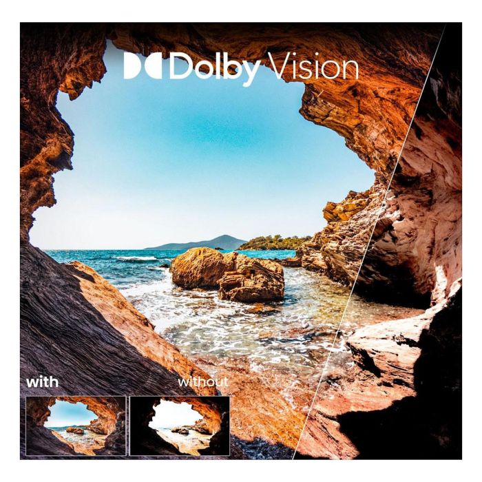 Hisense 58E6NT - Smart TV LED 4K Ultra HD 58" (147cm) con Android TV, HDR10+, Dolby Vision, Wi-Fi, Bluetooth, 3x HDMI 9