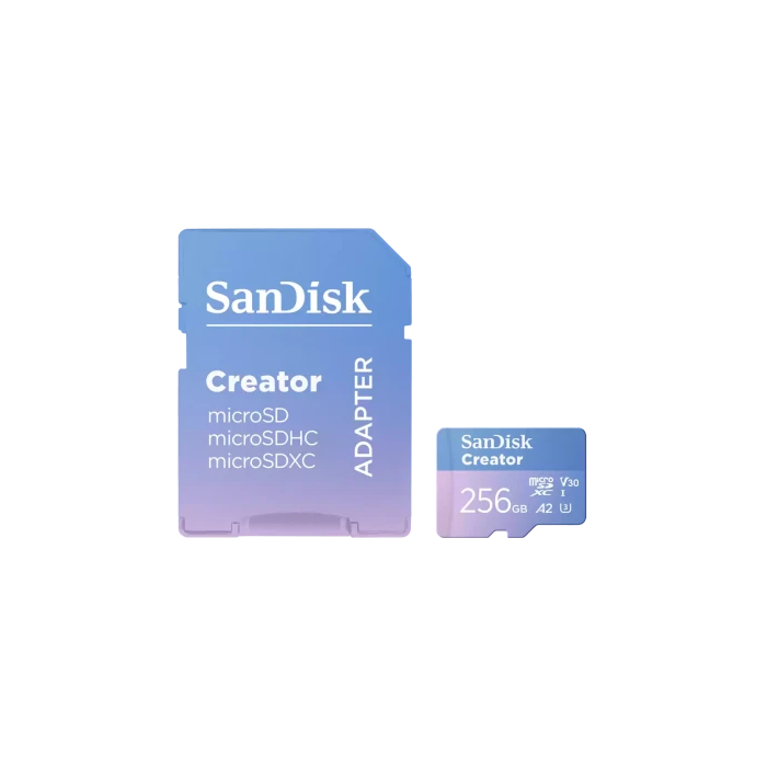 SanDisk SDSQXAV-256G-GN6MS Tarjeta MicroSDXC 256 GB UHS-I Clase 10 Velocidad Lectura 190 MB/s Escritura 130 MB/s Azul 1