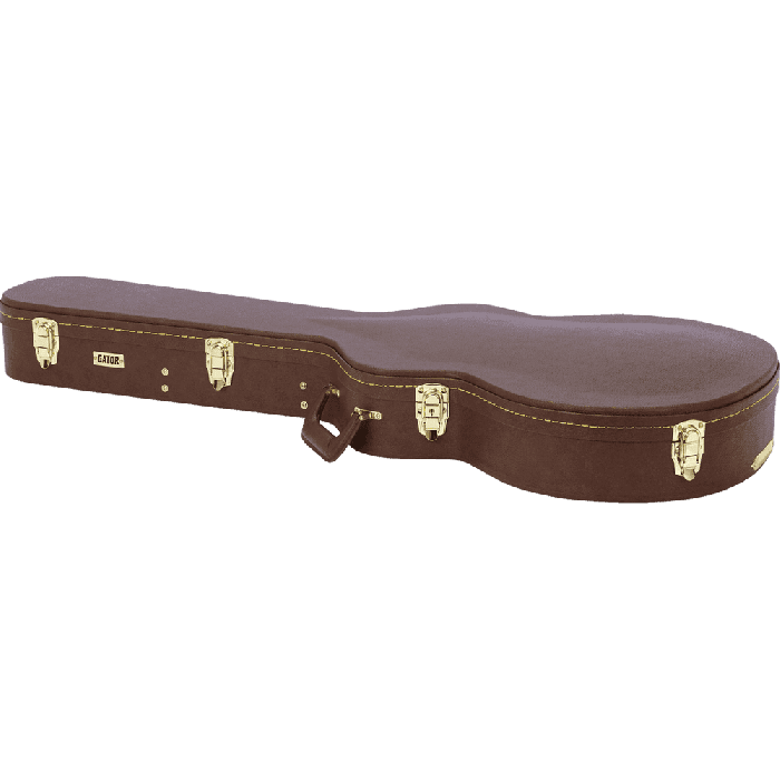 Gator Funda Guitarra GW Deluxe Formato 335/Semi Hollow Marron 1 Gator Funda Guitarra GW Deluxe Formato 335/Semi Hollow Marron 1