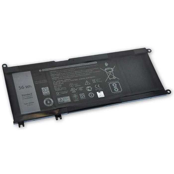 Dell Battery, 56WHR, 4 Cell, Lithium Ion Dell Battery, 56WHR, 4 Cell, Lithium Ion