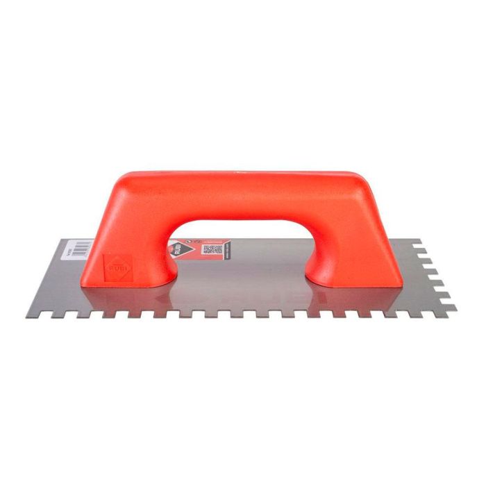 Rubi R65967 Peine de Acero 28cm Mango Plástico Cerrado Dentado 8x8mm 1