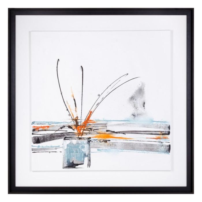 Cuadro Pintura Jarrones 2/M Lienzo 100 X 100 cm