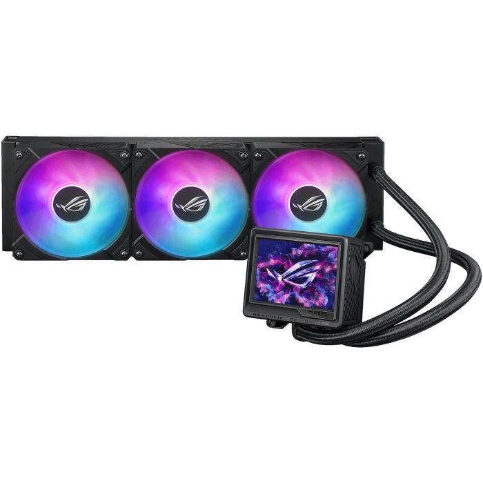 ASUS ROG RYUJIN III 360 ARGB EXTREME - Sistema Refrigeración Líquida Todo en Uno 12cm, 2800 RPM, Multi LED, Negro