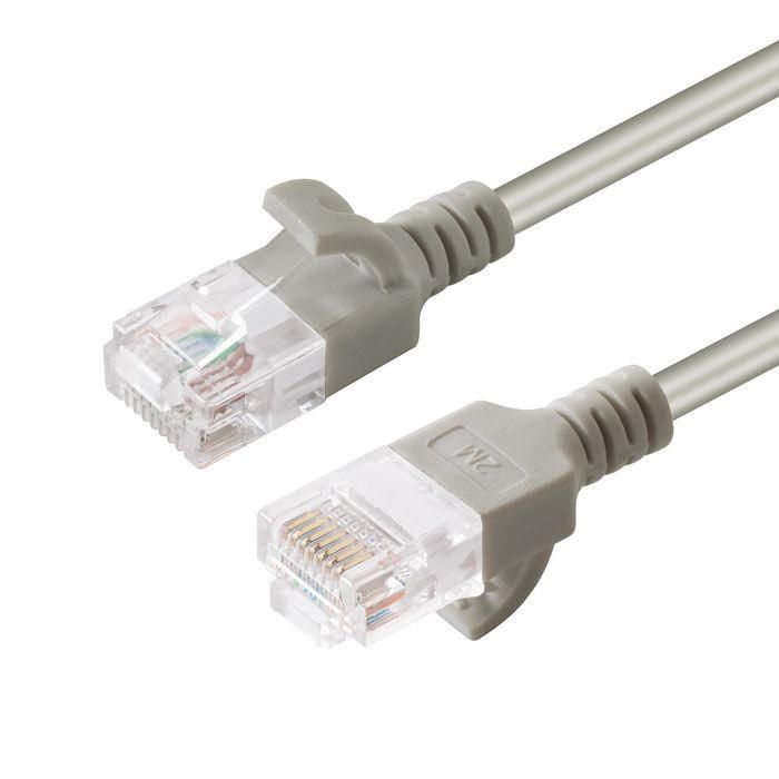 MicroConnect CAT6 U/UTP SLIM Network Cable 0.5m, Grey MicroConnect CAT6 U/UTP SLIM Network Cable 0.5m, Grey
