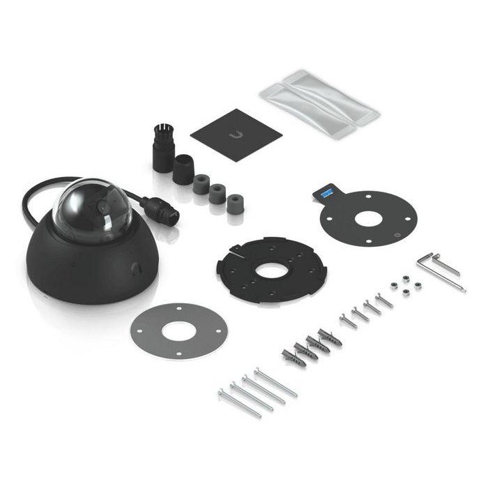 Ubiquiti UVC-AI-Dome-B Cámara Domo 4K PoE para Exteriores, Resistente a la Intemperie y Vandalismo, Visión Nocturna IR, Reconocimiento IA 12