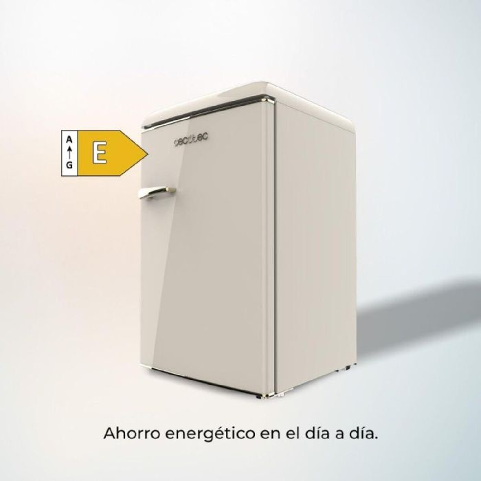 Cecotec Frigorífico Independiente CoolMarket TT Origin 110 Beige 110L Clase E 14