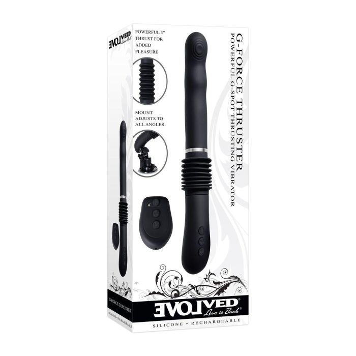 Vibrador Punto G Evolved Negro 2 Vibrador Punto G Evolved Negro 2