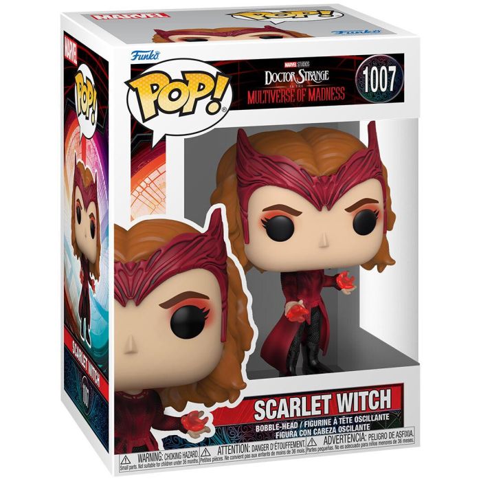 Funko Pop Doctor Strange en el Multiverso de la Locura - Scarlet Witch, Figura de Vinilo de 9 cm con Caja Original 2 Funko Pop Doctor Strange en el Multiverso de la Locura - Scarlet Witch, Figura de Vinilo de 9 cm con Caja Original 2