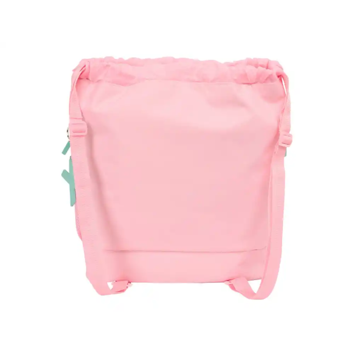 Bolsa Mochila con Cuerdas Munich Candy Rosa 35 x 40 x 1 cm 1