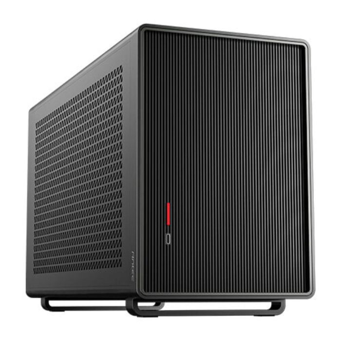 Antec Performance 1 M Mini Tower PC Negra, Caja Compacta con Soporte Fuentes SFX/SFX-L y Discos 2.5", Ventiladores 120/140mm, 175x424x260mm