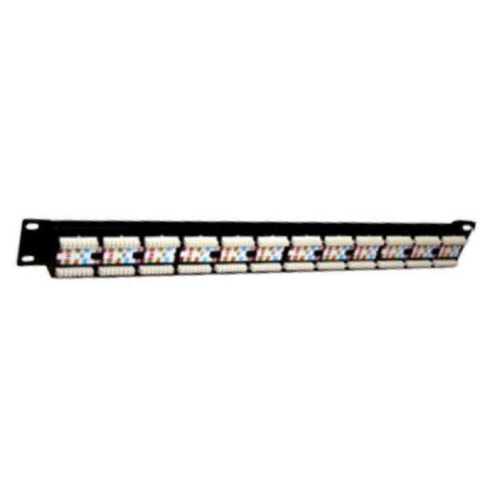 Patch Panel 24 Puertos UTP Categoría 5e Monolyth RACGALPP24UC5 19"