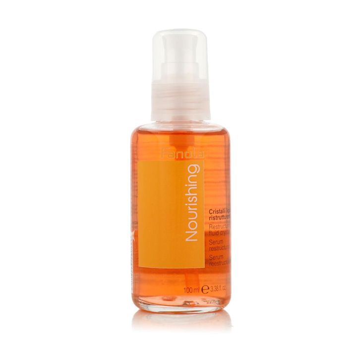 Fanola Cristal Líquido Reestructurante 100ml - Cabellos Rizados y Crespos, Brillo y Sin Puntas Abiertas con Aloe Vera y Semillas de Lino Fanola Cristal Líquido Reestructurante 100ml - Cabellos Rizados y Crespos, Brillo y Sin Puntas Abiertas con Aloe Vera y Semillas de Lino