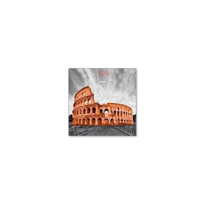 Beurer GS-215 ROMA Báscula Digital de Vidrio con Diseño del Coliseo, Pantalla LCD, 180 kg Beurer GS-215 ROMA Báscula Digital de Vidrio con Diseño del Coliseo, Pantalla LCD, 180 kg
