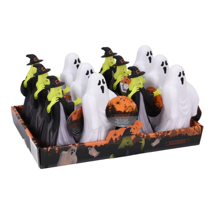 Linterna Halloween 14cm con LED y sonido, modelos surtidos 1 Linterna Halloween 14cm con LED y sonido, modelos surtidos 1