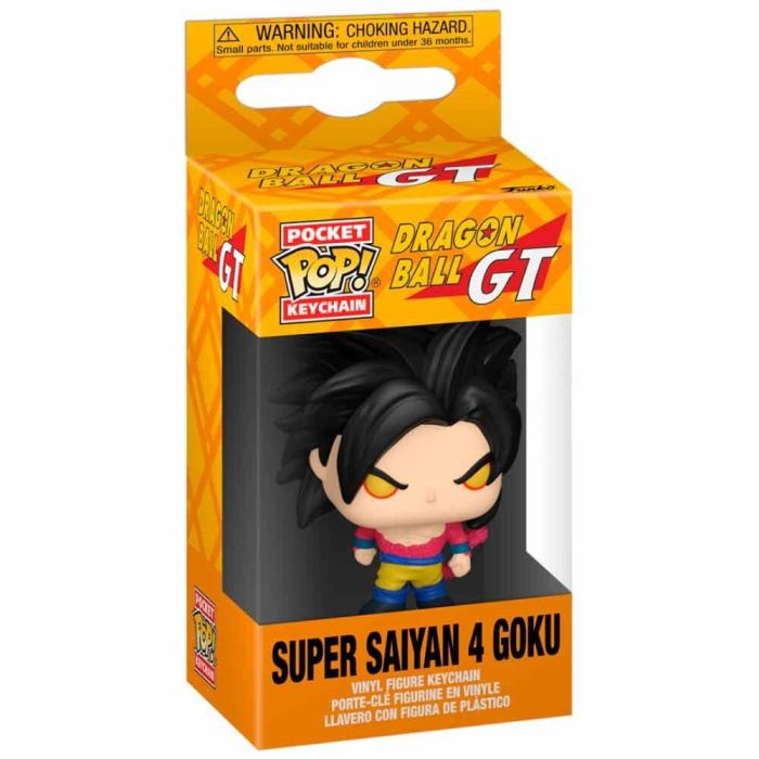 FUNKO Llavero Pocket POP Dragon Ball GT Super Saiyan 4 Goku