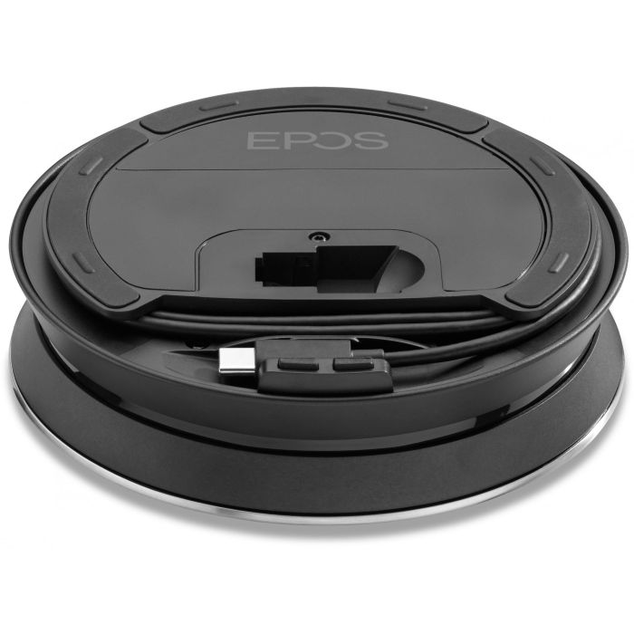 EPOS SP 30 + Altavoz Universal Bluetooth USB Optimizado para UC Skype for Business Negro Plata 25m 18h Batería 5 EPOS SP 30 + Altavoz Universal Bluetooth USB Optimizado para UC Skype for Business Negro Plata 25m 18h Batería 5