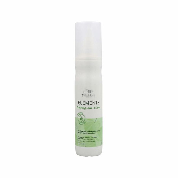 Wella Professionals Elements Spray Desenredante: Hidrata, Nutre, Reduce Rotura, Anti-Encrespamiento para Todo Cabello 150 ml