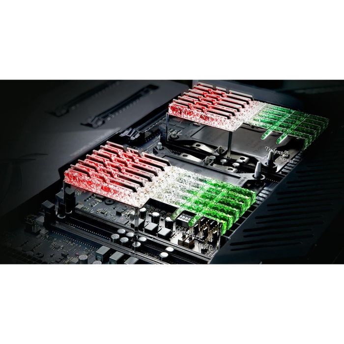 G.Skill F4-3600C16D-32GTRSC Trident Z Royal 32 GB (2x16GB) DDR4 3600 MHz DIMM CL16 Intel XMP para PC 2 G.Skill F4-3600C16D-32GTRSC Trident Z Royal 32 GB (2x16GB) DDR4 3600 MHz DIMM CL16 Intel XMP para PC 2