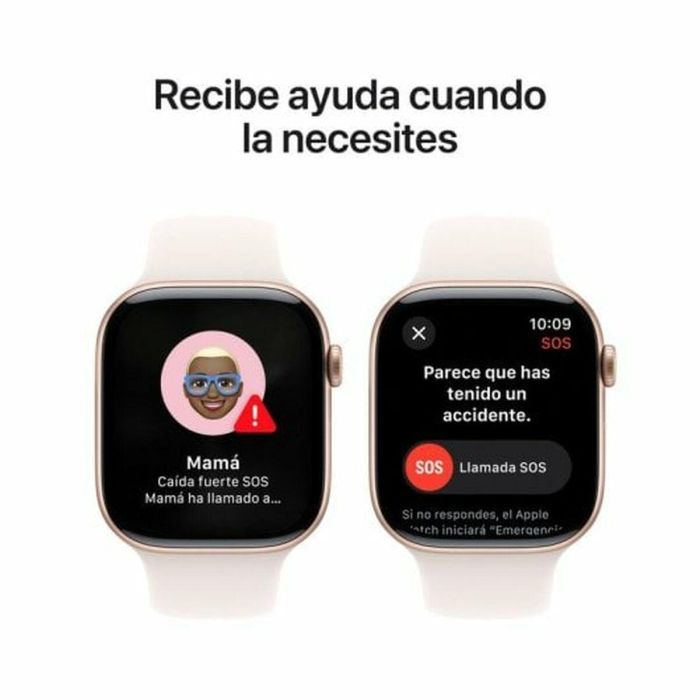 Smartwatch Apple Series 10 GPS 42mm Rosa Ø 46 mm 4