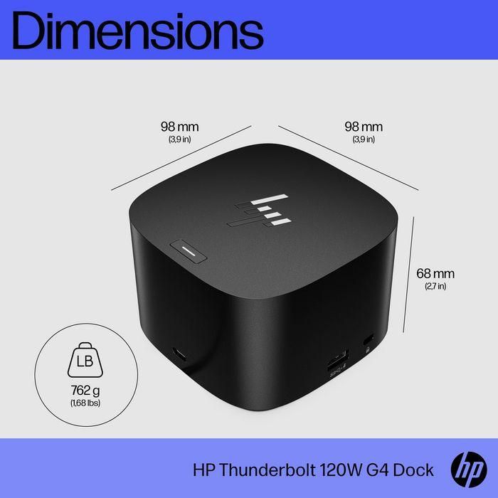 HP Thunderbolt Dock 120W G4 10 HP Thunderbolt Dock 120W G4 10