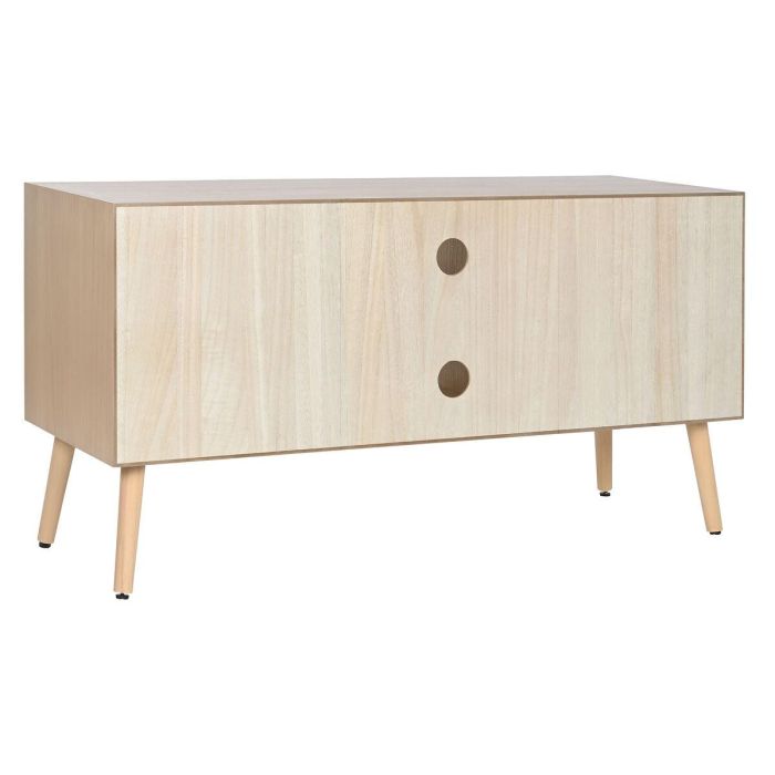 Mueble de TV Home ESPRIT Natural Madera de Paulonia Madera MDF 120 x 40 x 60 cm 6