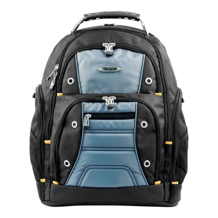 Targus Mochila Portátil Drifter II 16'' Acolchada, Soporte Lumbar, Múltiples Bolsillos y Base Resistente, Negra/Gris Targus Mochila Portátil Drifter II 16'' Acolchada, Soporte Lumbar, Múltiples Bolsillos y Base Resistente, Negra/Gris
