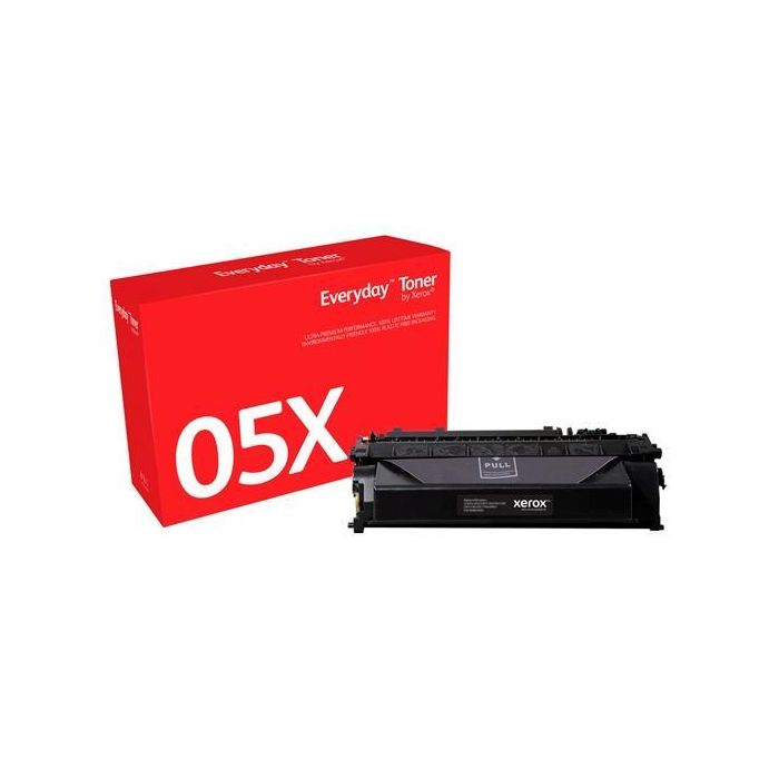 Xerox Everyday Ce505X Tóner Negro de Alta Capacidad para Impresoras HP LaserJet 2035-2055 - Rendimiento 6.500 páginas Xerox Everyday Ce505X Tóner Negro de Alta Capacidad para Impresoras HP LaserJet 2035-2055 - Rendimiento 6.500 páginas