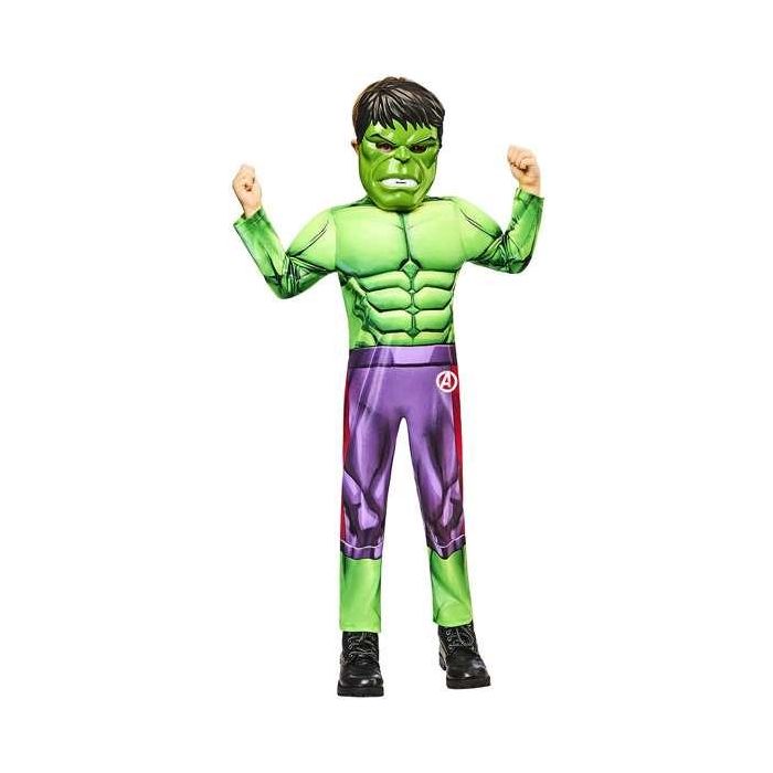 Rubies Disfraz infantil Hulk Black Line Talla 5-6 años