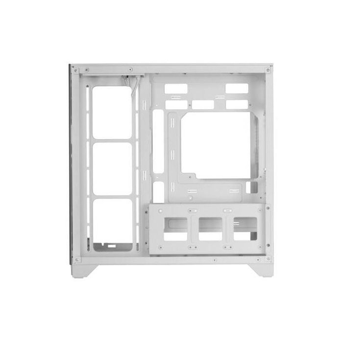 Mars Gaming MCVISIONW Caja Gaming Minitorre Panorámica Triple Cristal Templado Blanca ATX/MicroATX/Mini-ITX Soporte Refrigeración Líquida 4