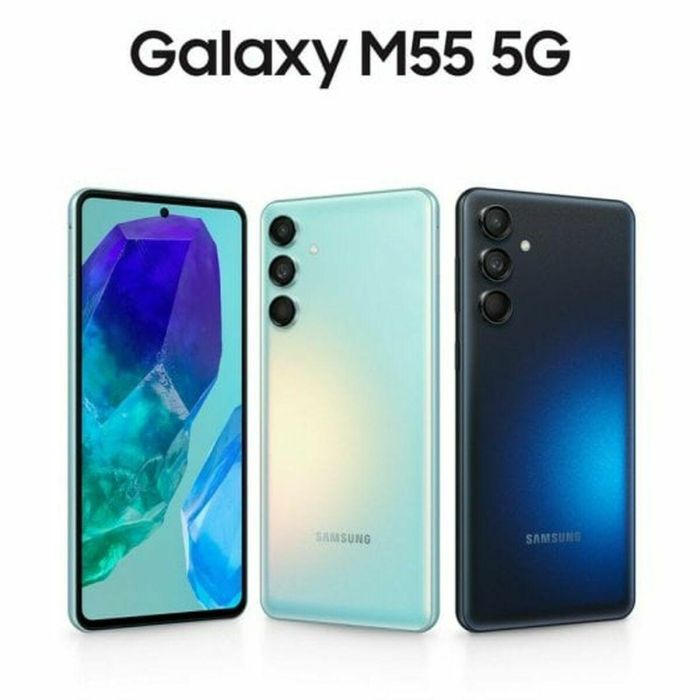 Samsung Galaxy M55 Smartphone 6.7" Super AMOLED+ FHD+ 120Hz Snapdragon 7 Gen 1 256GB 8GB RAM 5G 50MP Selfie 5000mAh Carga Rápida Negro 19