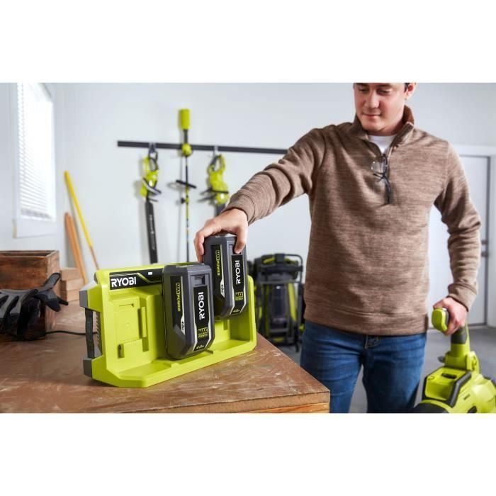 Charger 3 36V 3 puertos 4.0 A Ryobi MaxPower 4