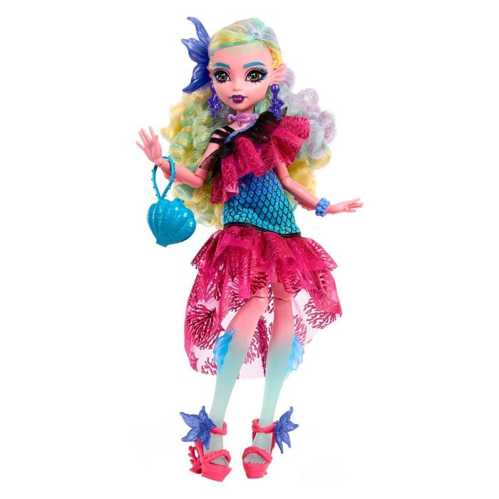 Monster High Lagoona Blue Monster Ball Party Dress Hnf71