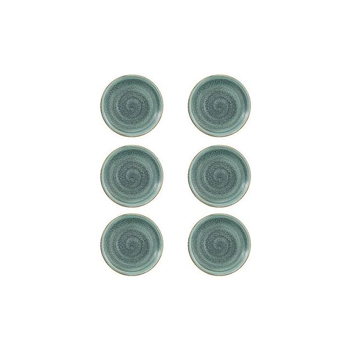 Moon Turquoise Plato Hondo 23 Cm (6 Unidades) 2 Moon Turquoise Plato Hondo 23 Cm (6 Unidades) 2