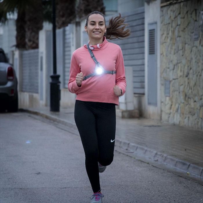 Arnés Deportivo con Luces LED Safelt InnovaGoods 15