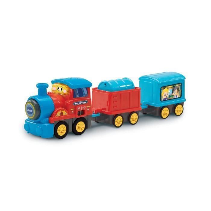 Vtech VTE3417765835056 Circuito de Tren Super Educativo Tut Tut Bolides (Adam, Tren Mercante) Multicolor 2