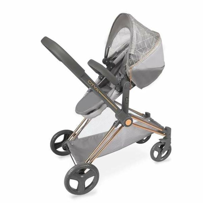Decuevas Coche de Muñeca Cityx Plegable 3 en 1 para Muñecas de hasta 50 cm, 38x65x73 cm, Edad +3 años 10 Decuevas Coche de Muñeca Cityx Plegable 3 en 1 para Muñecas de hasta 50 cm, 38x65x73 cm, Edad +3 años 10