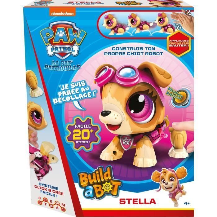 Construye un robot Paw Patrol - Robot Paw Patrol Stella - GOLIATH 2 Construye un robot Paw Patrol - Robot Paw Patrol Stella - GOLIATH 2