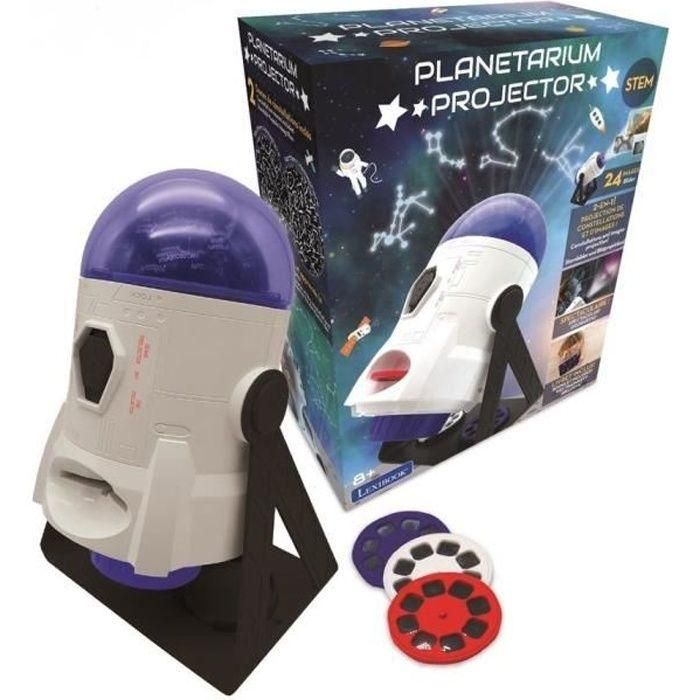 Proyector planetario 360 ° - 24 proyecciones, mapa de constelaciones y folleto educativo Proyector planetario 360 ° - 24 proyecciones, mapa de constelaciones y folleto educativo