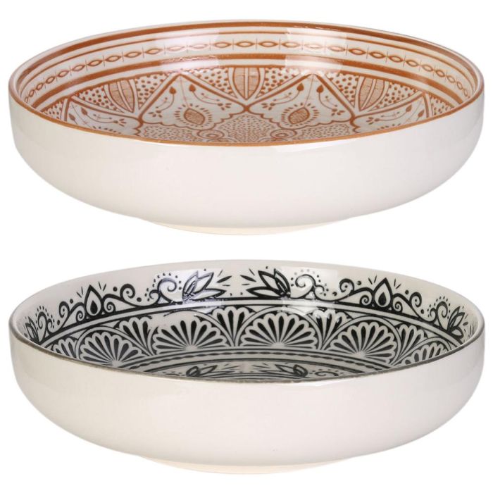 Home Deco Factory Plato Mirage Diámetro 20 cm Altura 5 cm Inspiración Oriental 2