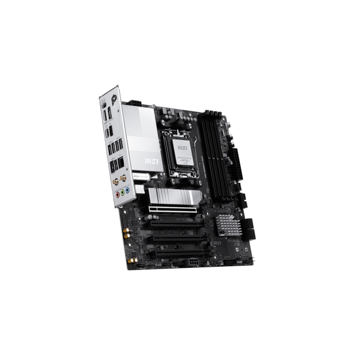 MSI 911-7E71-001 Placa Base PRO B850M-P WiFi AMD AM5 B850 4x DDR5 256GB Micro ATX 5Gb LAN WiFi 7 BT 5.4 HDMI DP 2