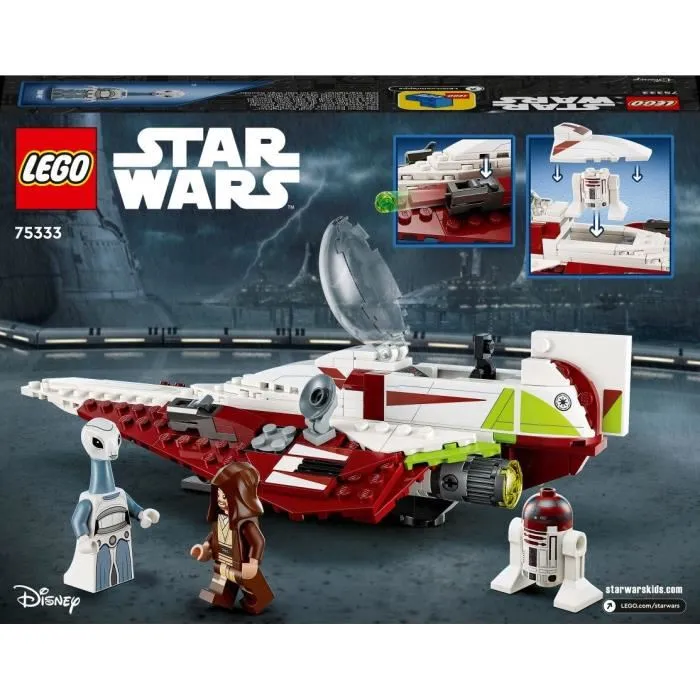 Lego 75333 El cazador Jedi de Obi-Wan Kenobi Star Wars 3 Lego 75333 El cazador Jedi de Obi-Wan Kenobi Star Wars 3