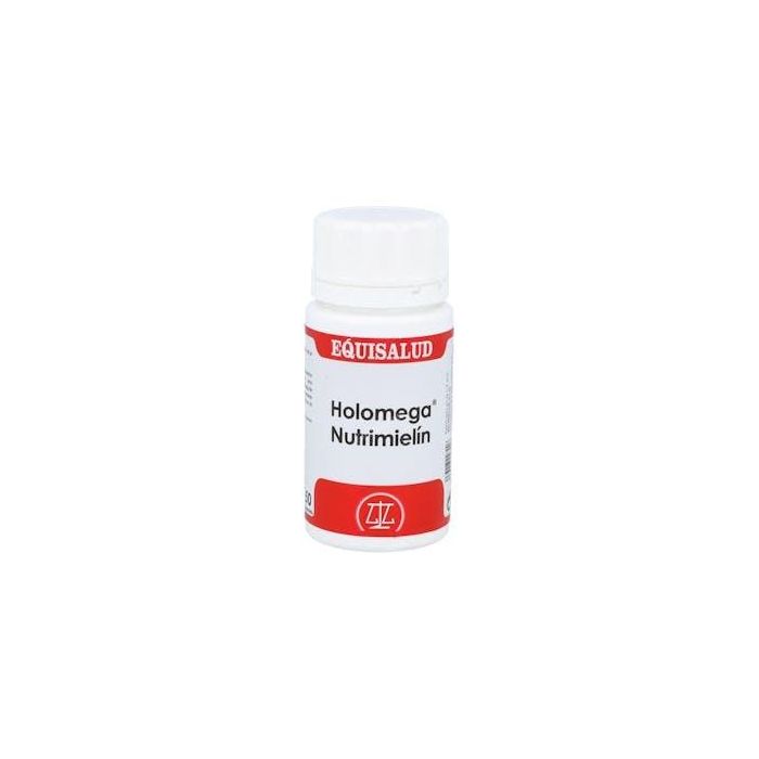 Holomega Nutrimielin 50 Cápsulas con Melena de León, Acetil-L-Carnitina y Vitamina C para el Bienestar Nervioso