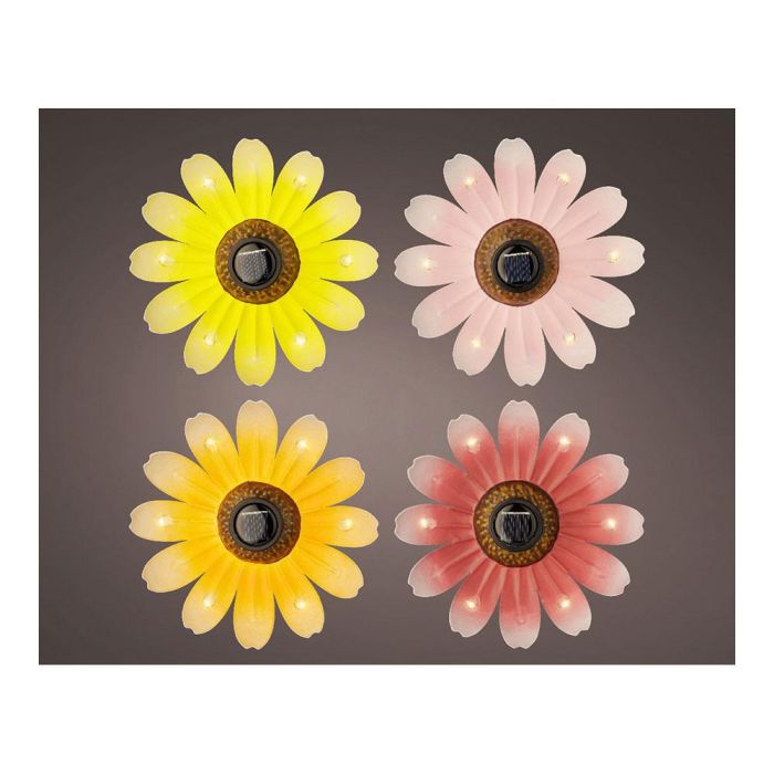 Luz solar Lumineo Ø 14 x 4 cm Flor 1 Luz solar Lumineo Ø 14 x 4 cm Flor 1