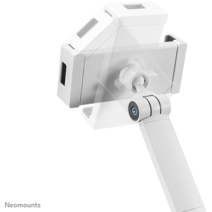 Neomounts DS15-545WH1 Soporte de tablet universal con movimiento completo y abrazadera de escritorio para tablets de 4.7"-12.9", blanco 15