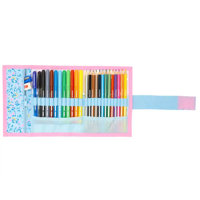 Portatodo Vicky Martín Berrocal Paraíso Azul Rosa 7 x 20 x 7 cm 27 Piezas 1