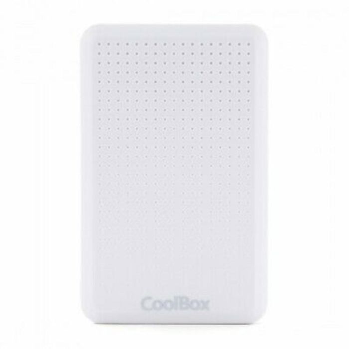 Carcasa para Disco Duro CoolBox SlimChase M-2503 Blanco 2,5"