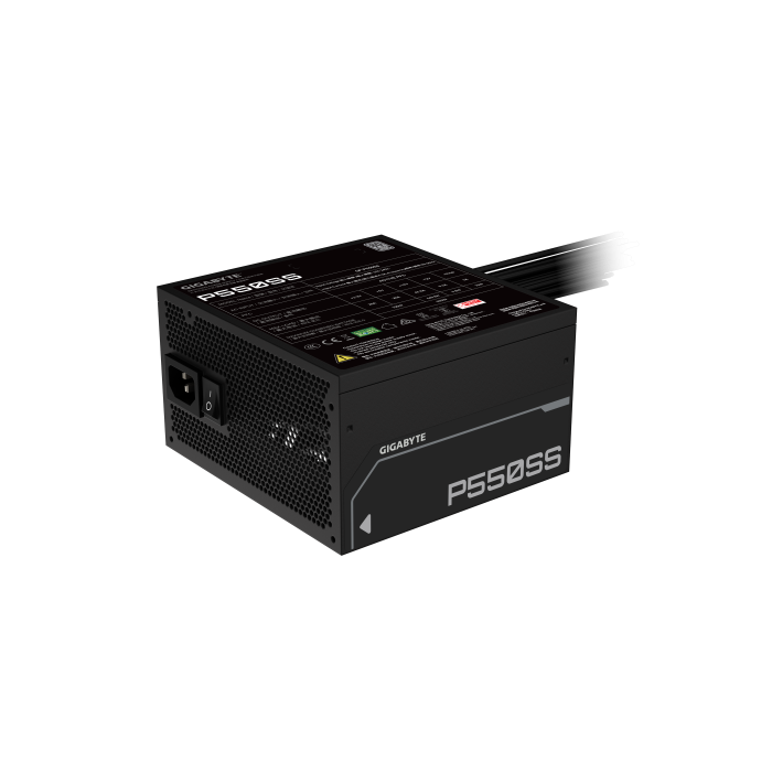 Gigabyte P550Ss Fuente de Alimentación - Pcie 5.0, 80 Plus Silver, Ventilador de 120 Mm, Compatible con Atx 3.0, Enchufe Eu 5 Gigabyte P550Ss Fuente de Alimentación - Pcie 5.0, 80 Plus Silver, Ventilador de 120 Mm, Compatible con Atx 3.0, Enchufe Eu 5