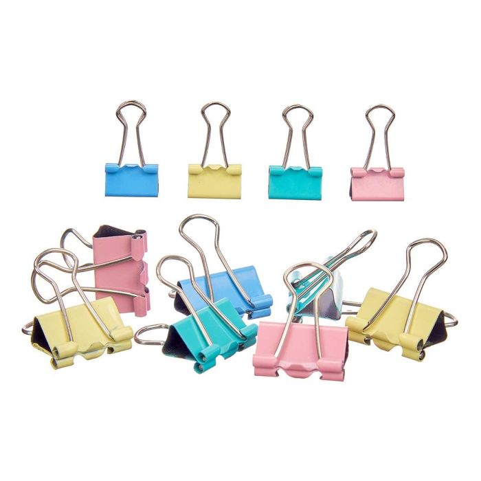 Set 7 Pinzas Clip Color Pastel Peq Pincello 7X12CM (24 Unidades) 1 Set 7 Pinzas Clip Color Pastel Peq Pincello 7X12CM (24 Unidades) 1